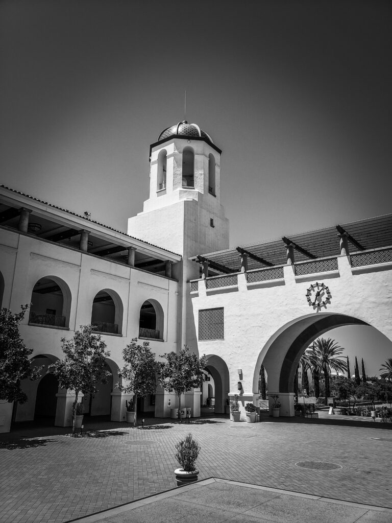 Photography of San Diego State University building