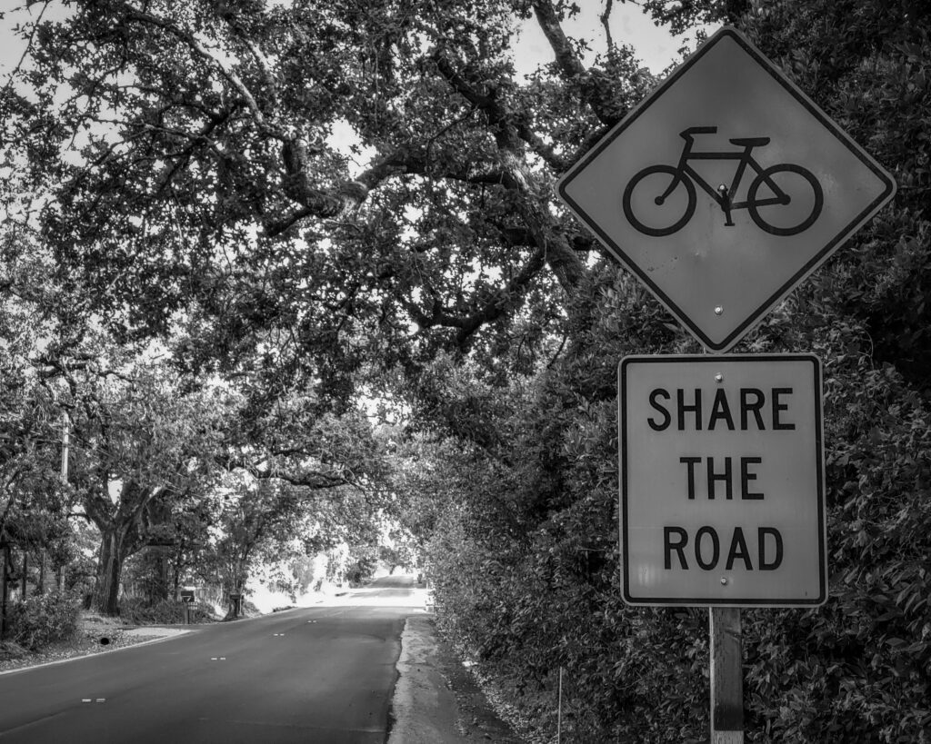 Cycling sebastopol share the road